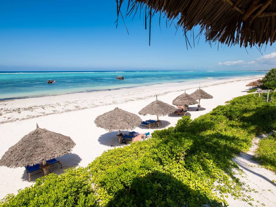 Uitzicht vanuit accommodatie