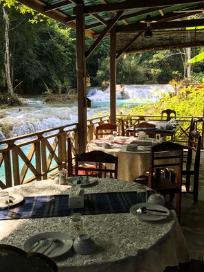 Breakfast, lunch, dinner served; Laotian cuisine - Vanvisa at the Falls (Luang Prabang)