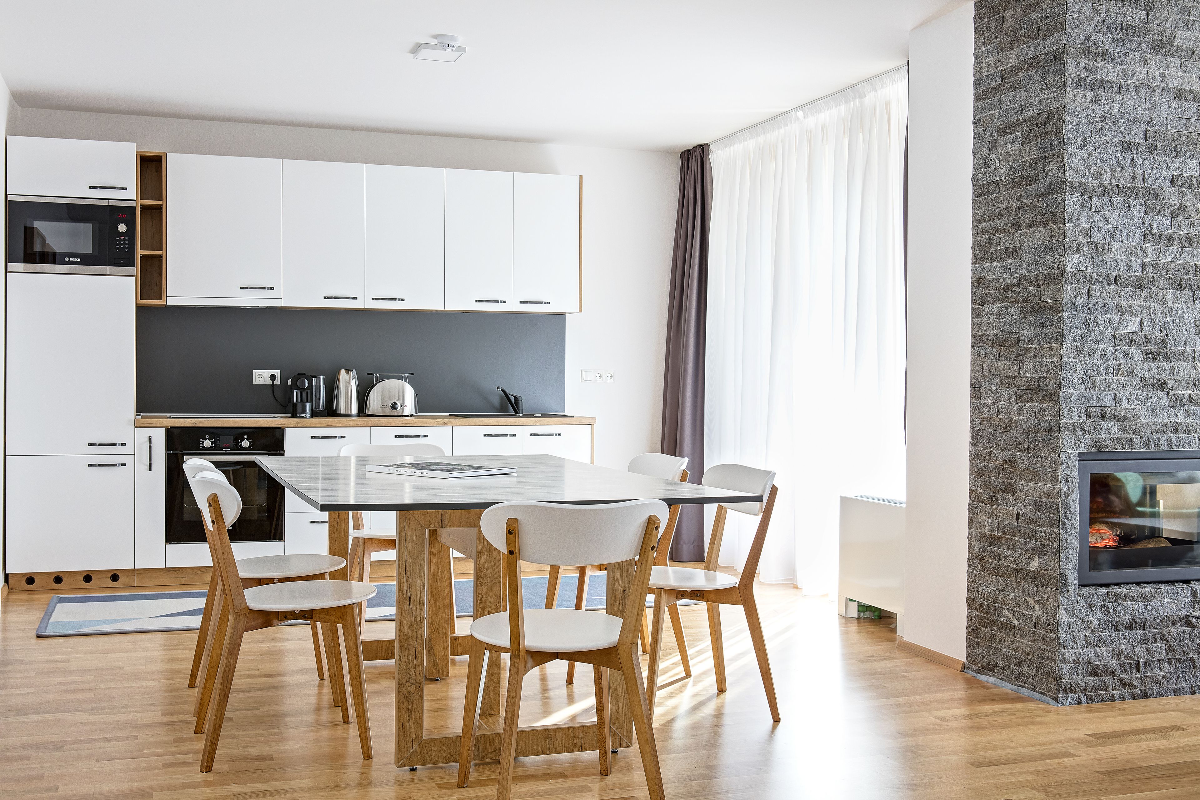 deluxe villa, multiple beds, balcony | private kitchen | coffee/tea maker, electric kettle, eco-friendly cleaning products