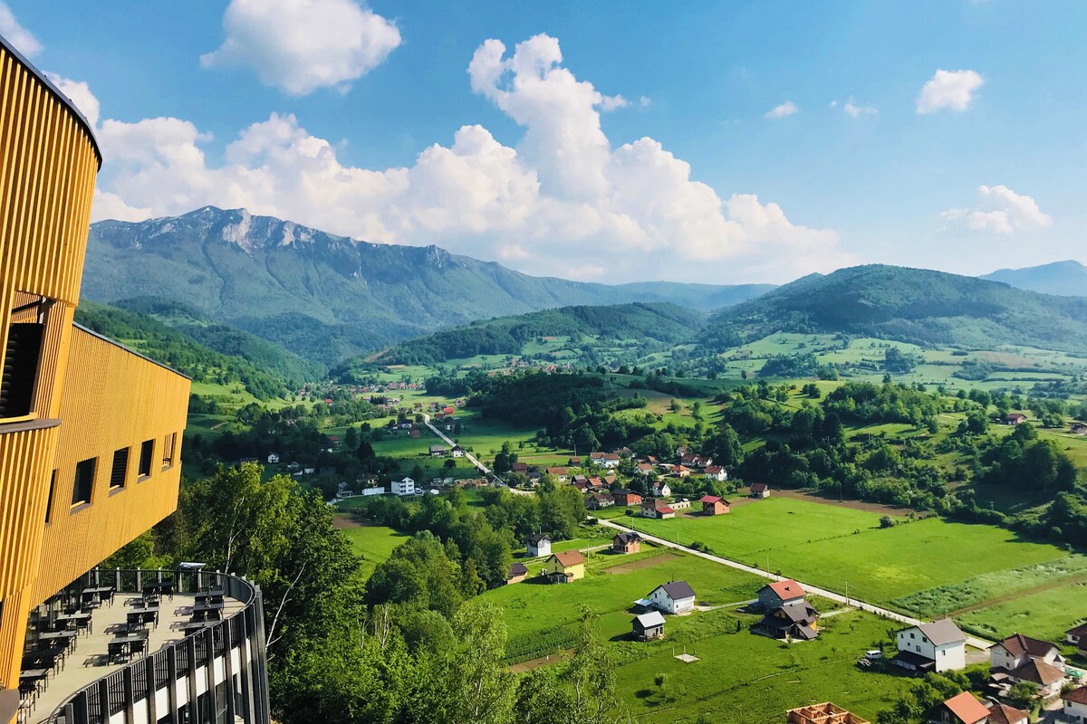 Vistas a la montaña