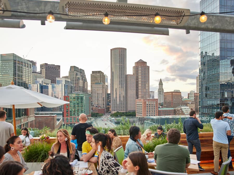 Rooftop terrace