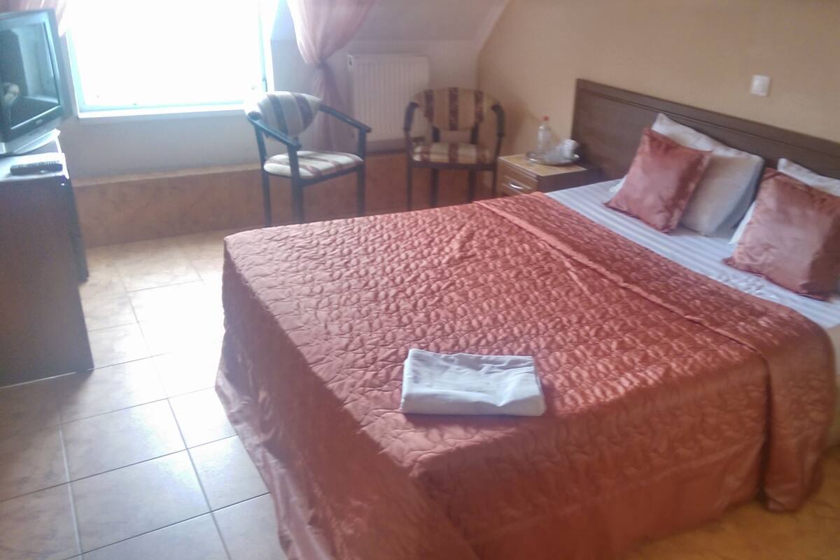 Minibar, desk, iron/ironing board, free WiFi