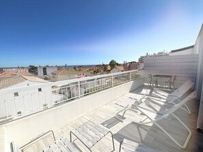 Udsigt fra overnatningsstedet