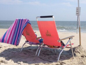 On the beach - The Queen Victoria B&B (Cape May)