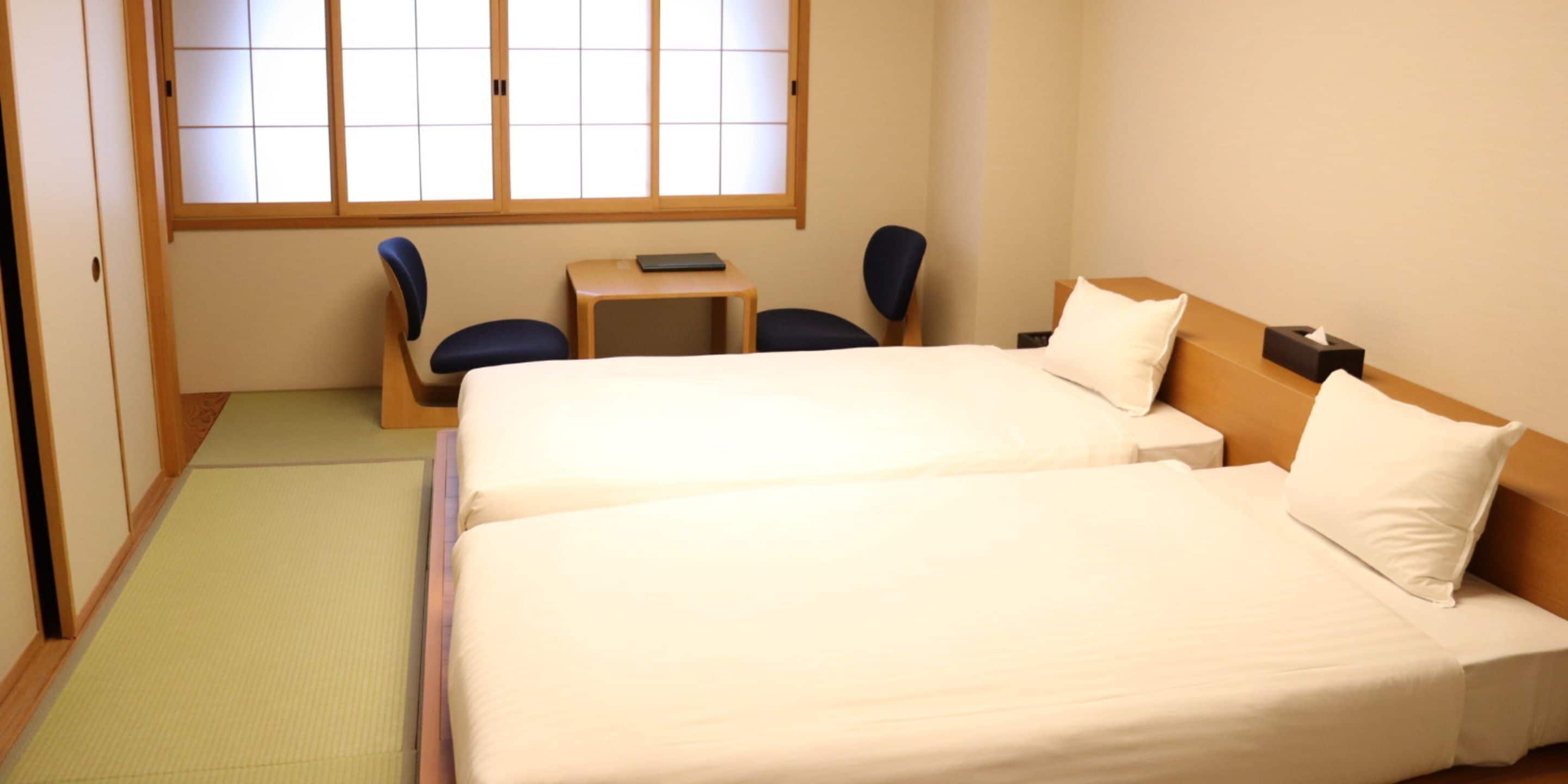 Chambre Standard, non-fumeur (main tower, city side, JP style) | Coffre-fort, bureau, accès au Wi-Fi (inclus), literie fournie