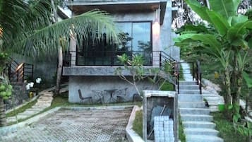 Front of property - evening/night