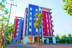 Façade de l’hébergement