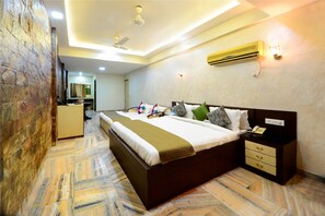 Flat-screen TV, fireplace, pay films - Hotel Ashish Palace (Agra)