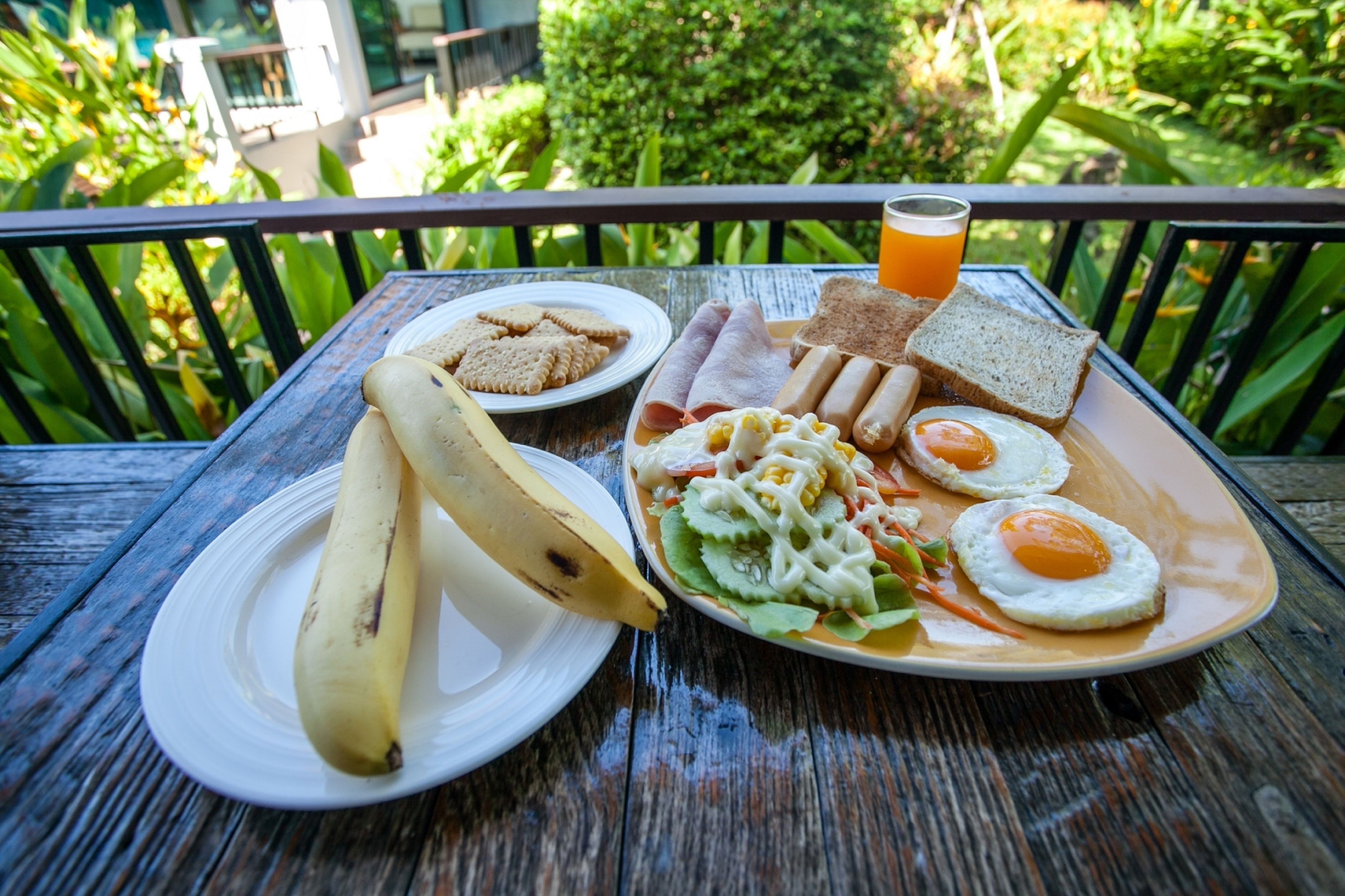 daily local cuisine breakfast (thb 150 per person)