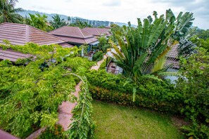 Blick von der Unterkunft