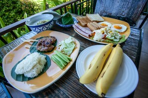 View from room - Himaphan Boutique Resort (Sa Khu)