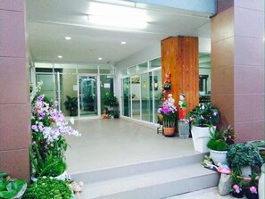 Entrada al alojamiento