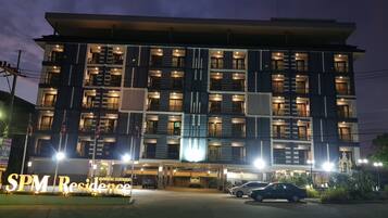 Front of property – evening/night