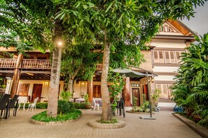 Overnatningsstedets facade