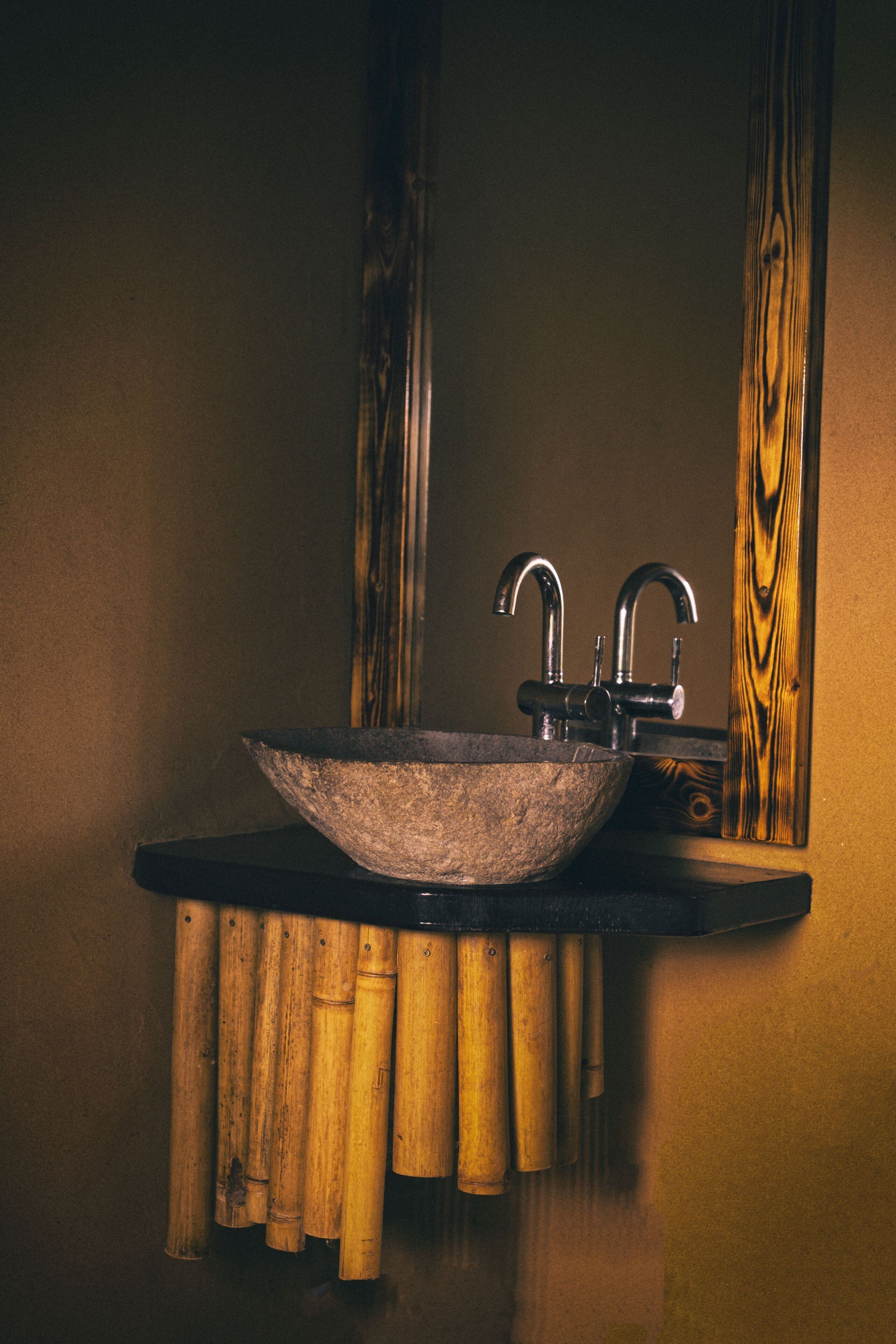 bungalow ocean view | bathroom | shower, free toiletries, towels