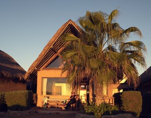 Uitzicht vanuit accommodatie