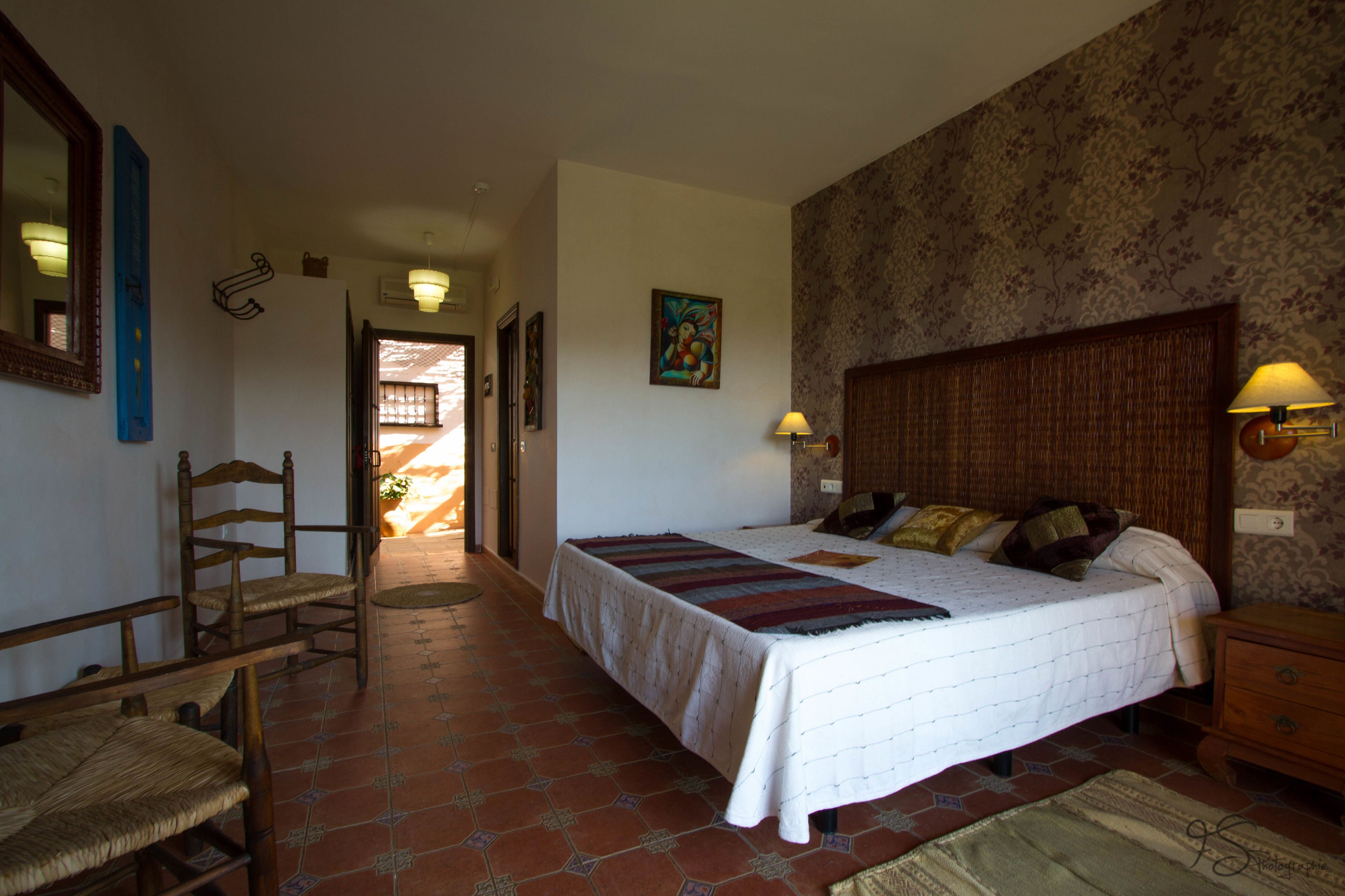 double or twin room, terrace, garden view | free wifi, bed sheets