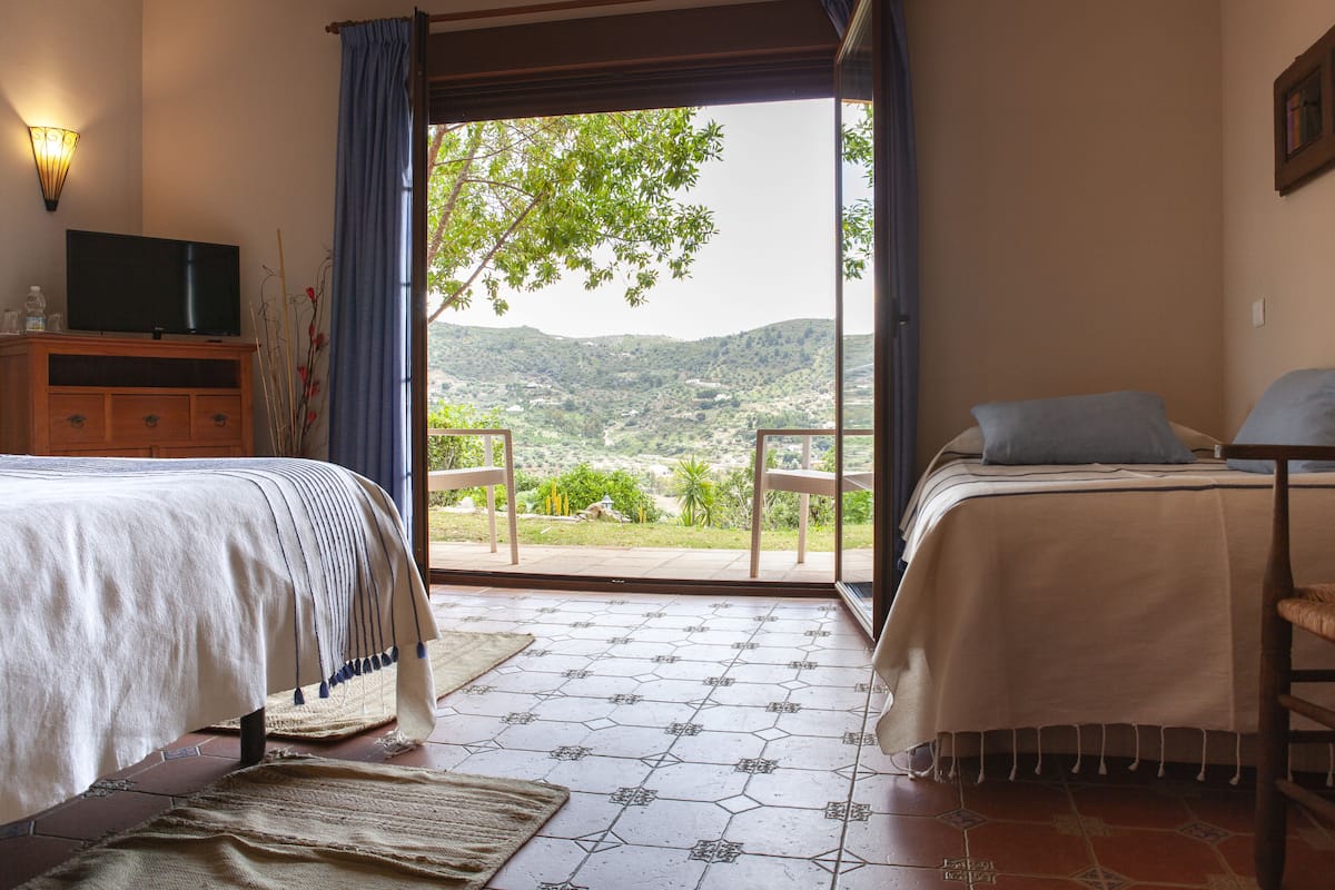 superior double or twin room, terrace | view from room