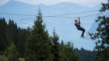 Ziplining