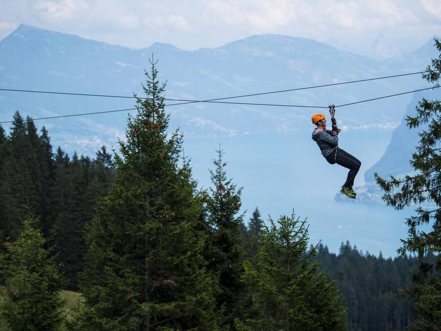 Ziplining