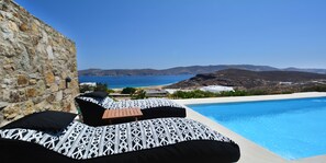 Apartment, 2 Bedrooms, Private Pool, Sea View (Stone) | View from room