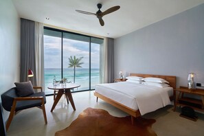 Deluxe-Doppelzimmer, 1 Schlafzimmer, Balkon, Meerblick