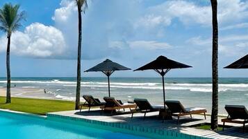 Vista a la playa o al mar