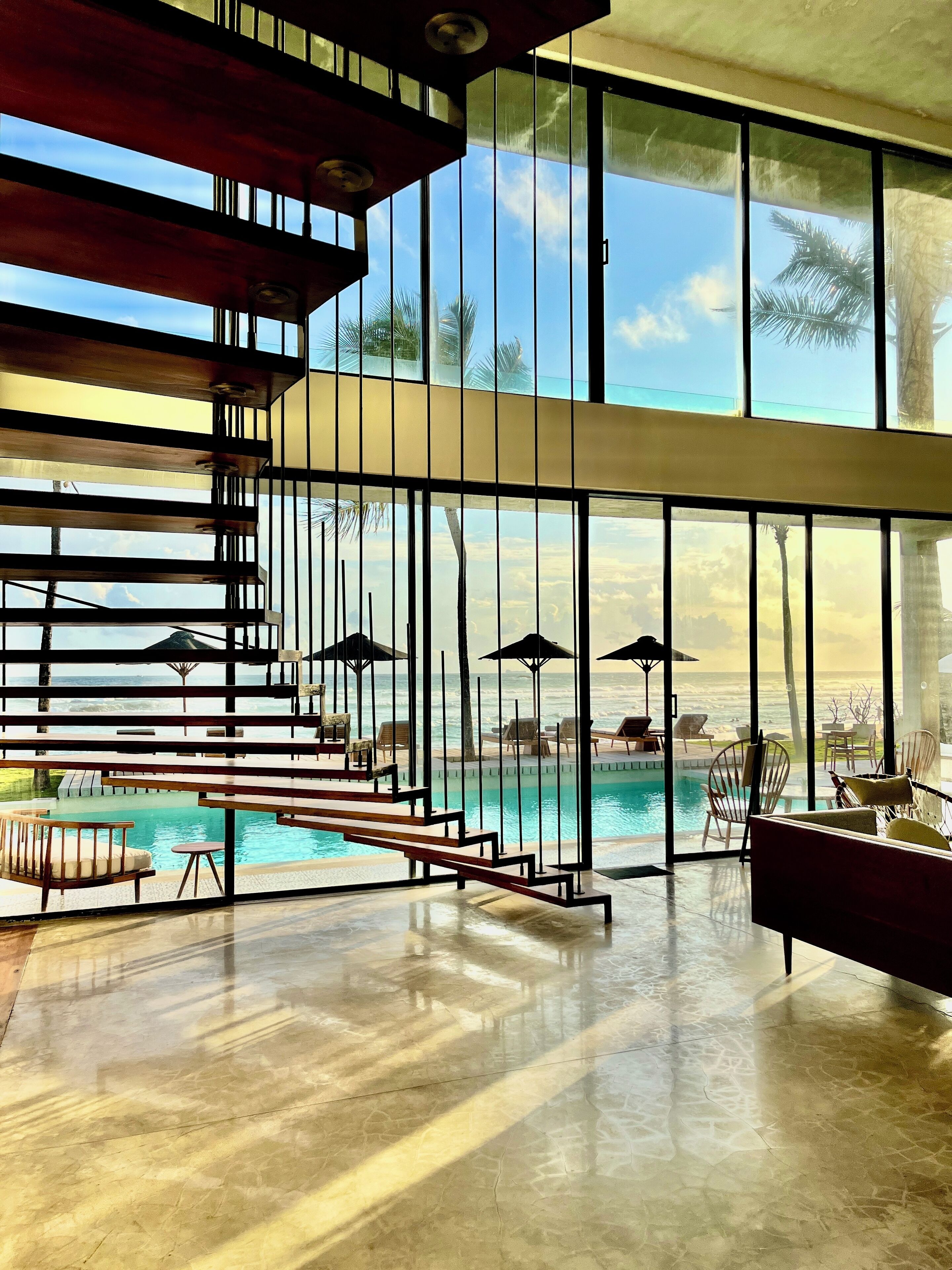 Khu tiếp khách ở sảnh