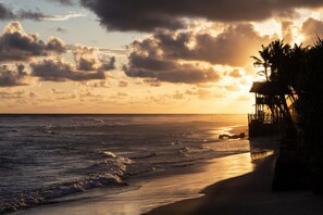 On the beach - The Sandhya (Ahangama)