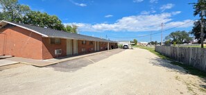 Façana frontal de l'allotjament