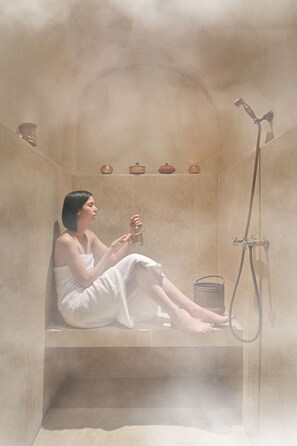 Couples treatment room(s), Turkish bath/hammam, body treatments - Riad Amya & Spa (Marrakech)