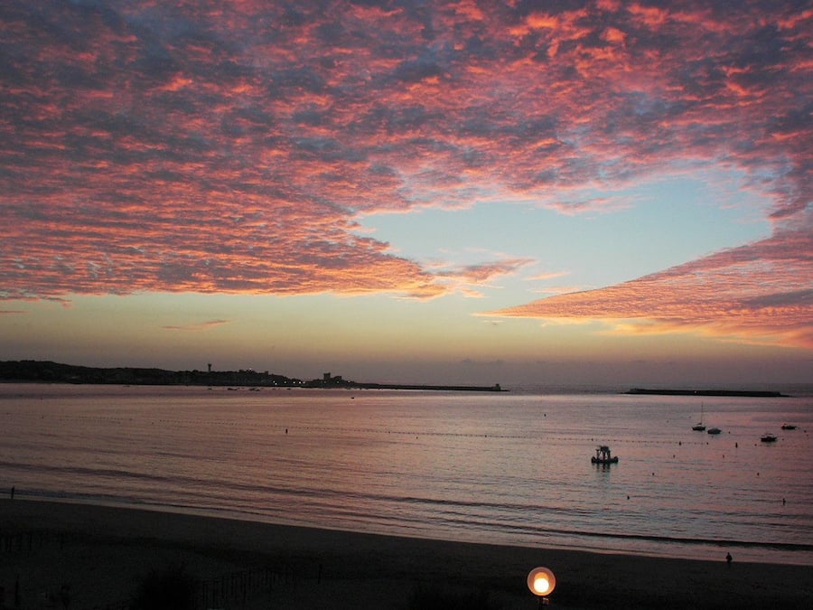 Vista desde la propiedad