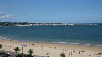 Aan het strand