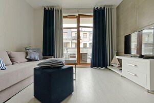 公寓 (Sopocka Przystan II) | 客厅 | 平板电视