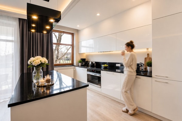 Apartment | Private kitchenette | Coffee/tea maker, fridge, oven, stovetop