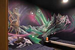 Phòng 3 tiện nghi đơn giản | Bộ đồ giường kháng dị ứng, trang trí khác biệt