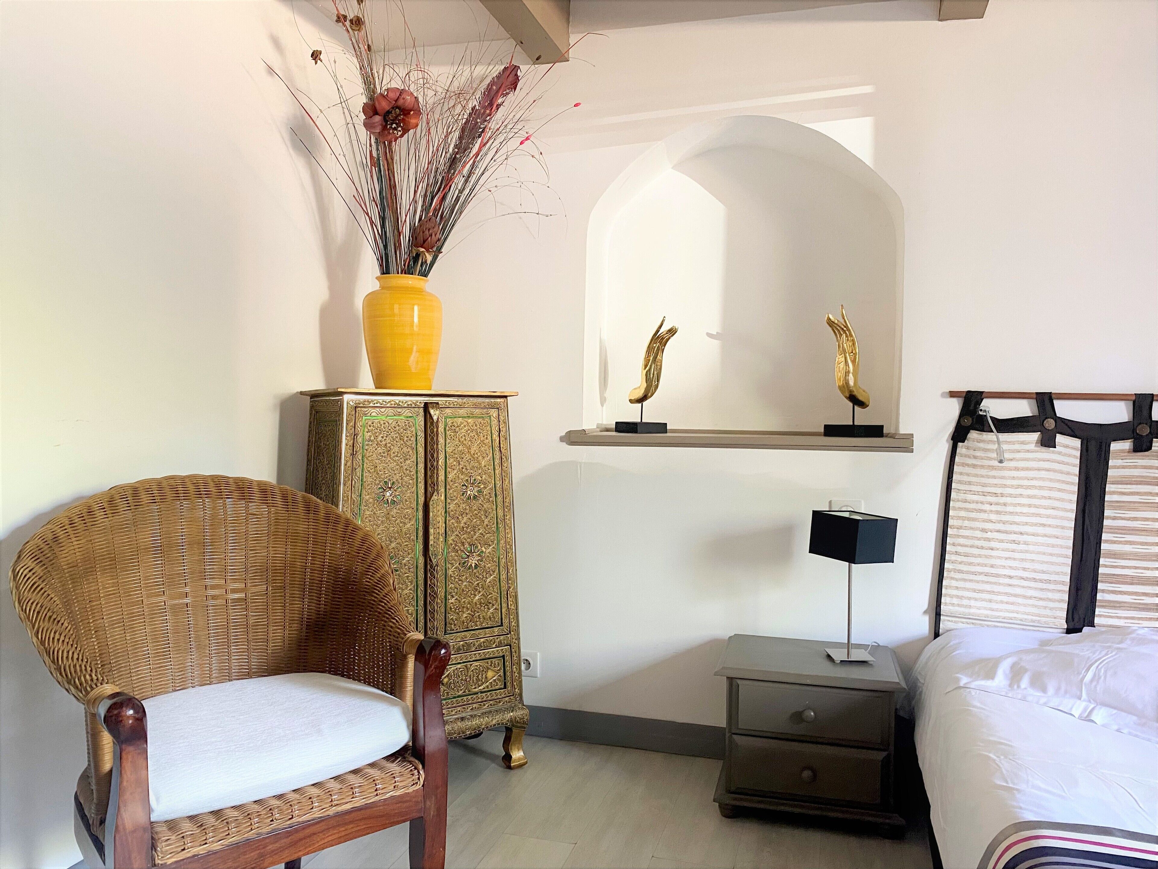 family suite, 2 bedrooms, garden view | 1 bedroom, premium bedding, minibar, in-room safe