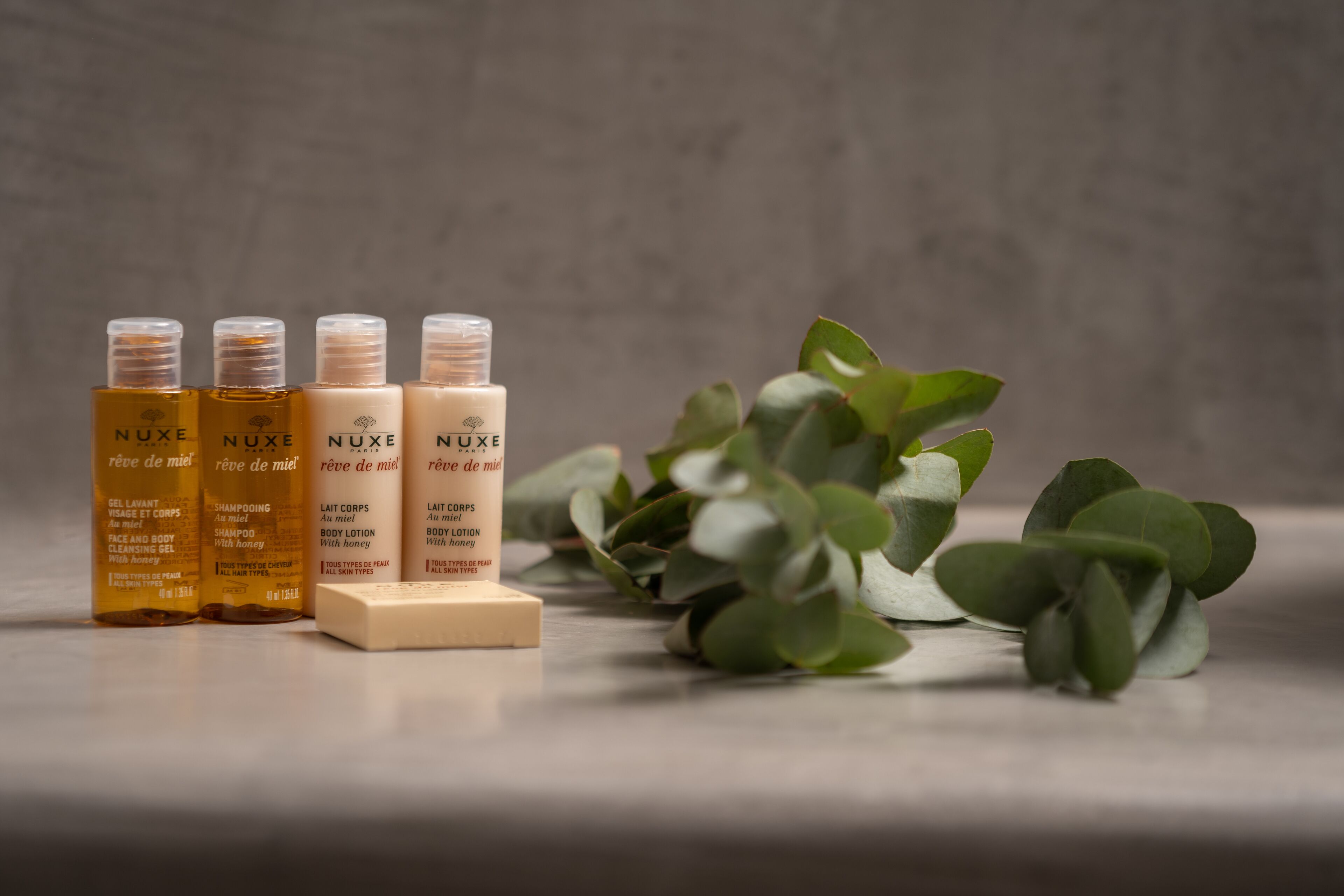 honeymoon suite, sea view (zeus) | bathroom | shower, designer toiletries, hair dryer, towels