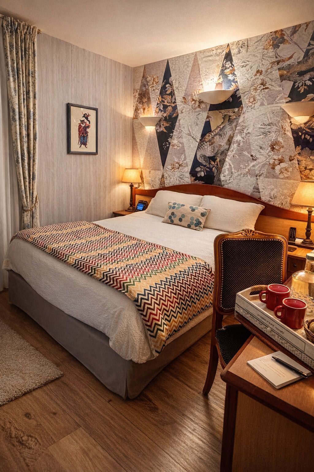 標準單人房 | 獨特設計、獨特裝修、書桌、手提電腦工作空間