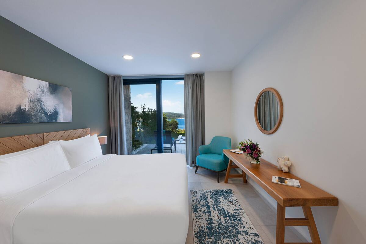 家庭別墅, 3 間臥室, 陽台, 海景 (Balcony) | 埃及棉床單、高級寢具、羽絨被、舒適加層