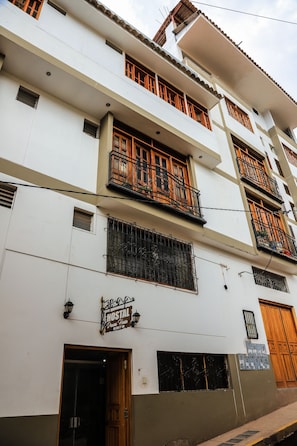 Fachada del alojamiento