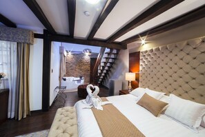Deluxe-Suite, 2 Schlafzimmer, Badewanne