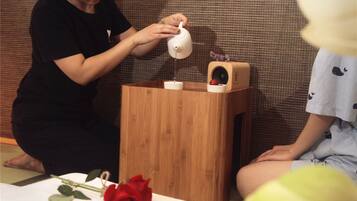 Facials, reflexology