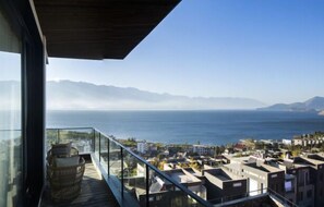 Utsikt fra overnattingsstedet