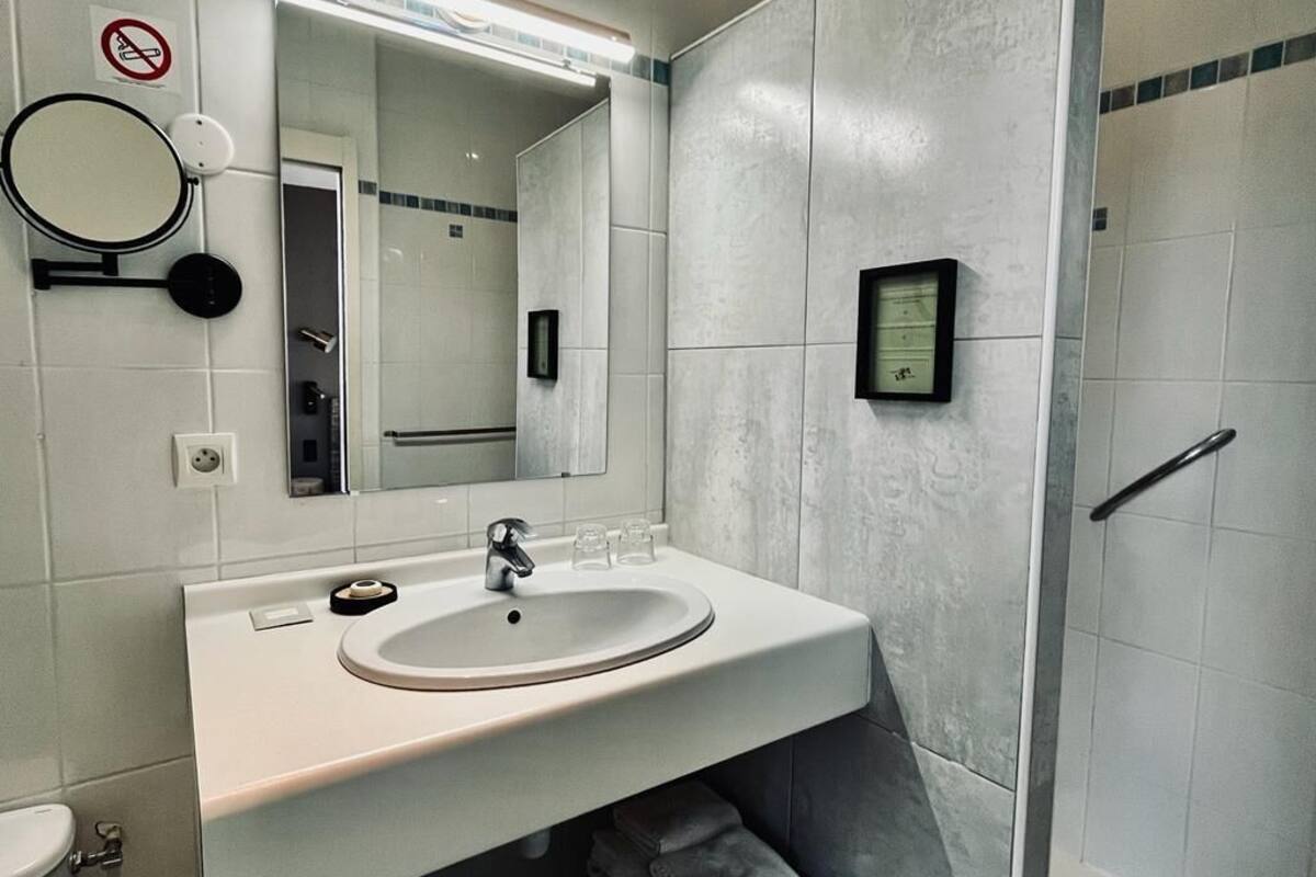 deluxe double room, 1 bedroom | bathroom | free toiletries, hair dryer, towels