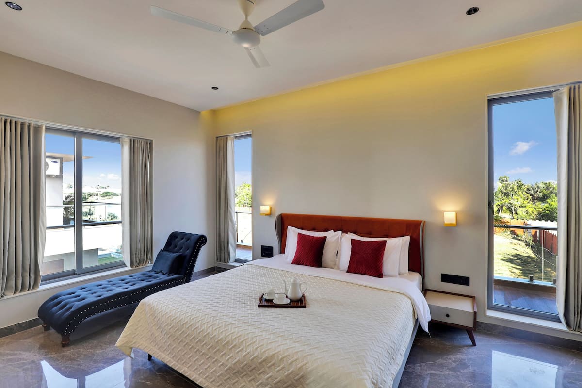 Premium bedding, down duvets, in-room safe, individually decorated