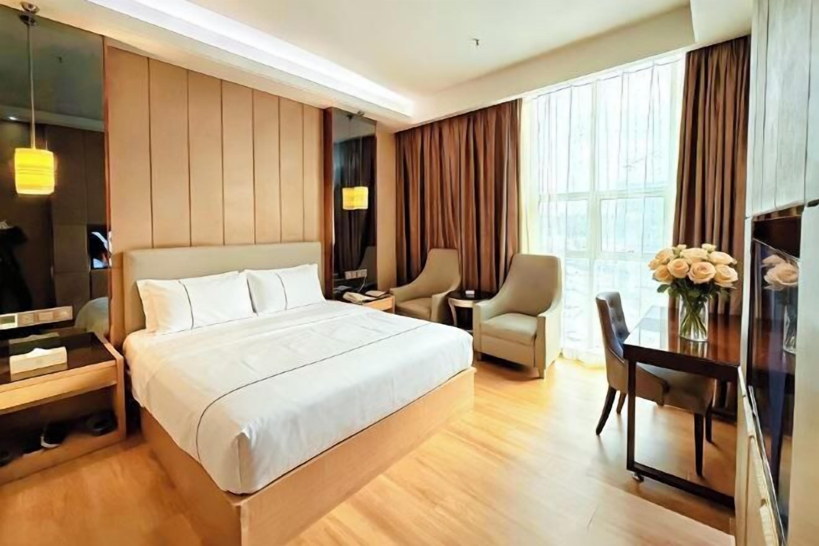 Literie de qualité supérieure, minibar, coffres-forts dans les chambres