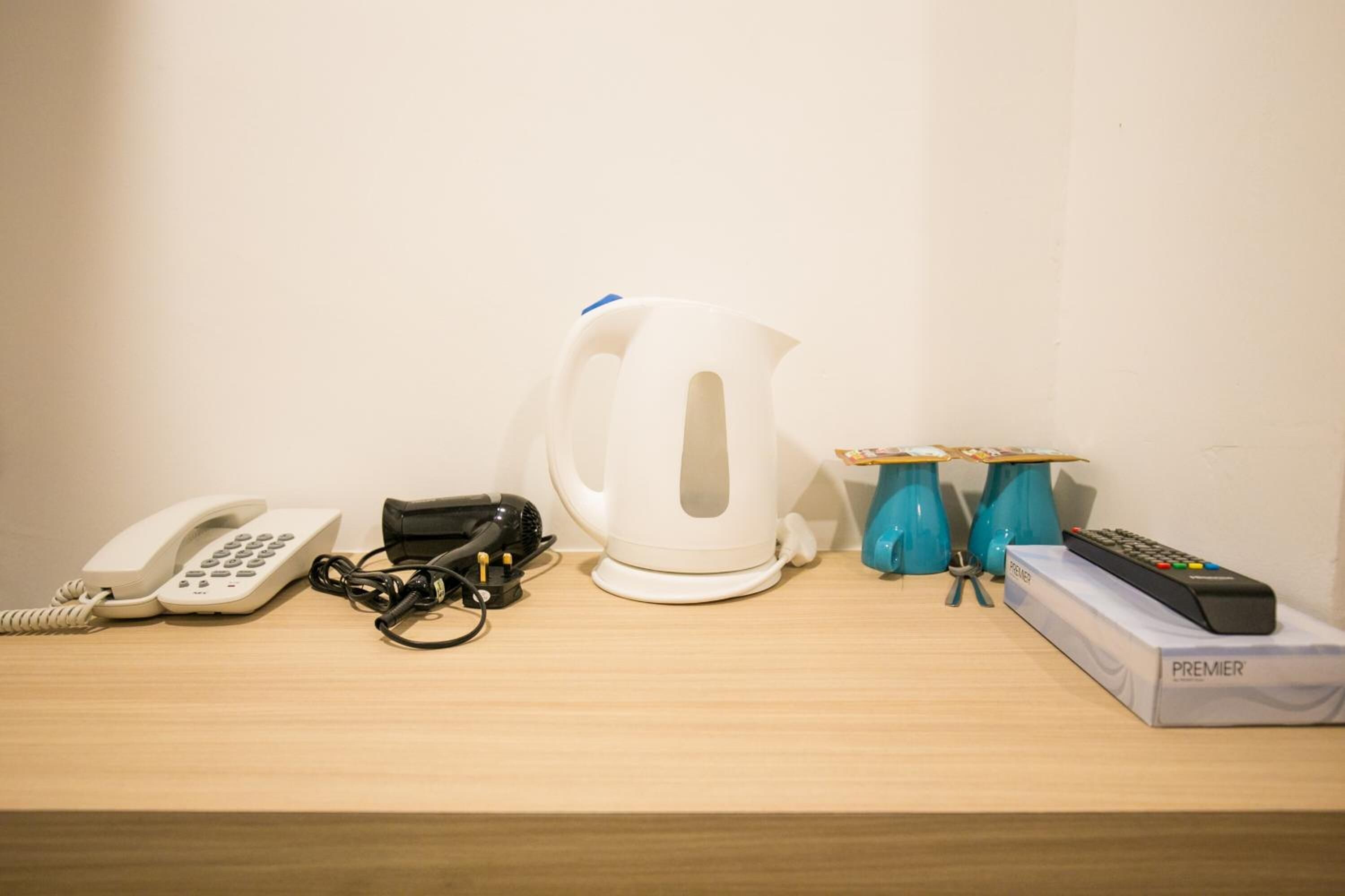 desk, iron/ironing board, free wifi