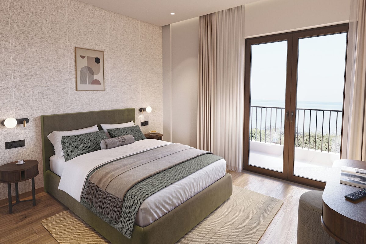 Caja de seguridad en la habitación y escritorio