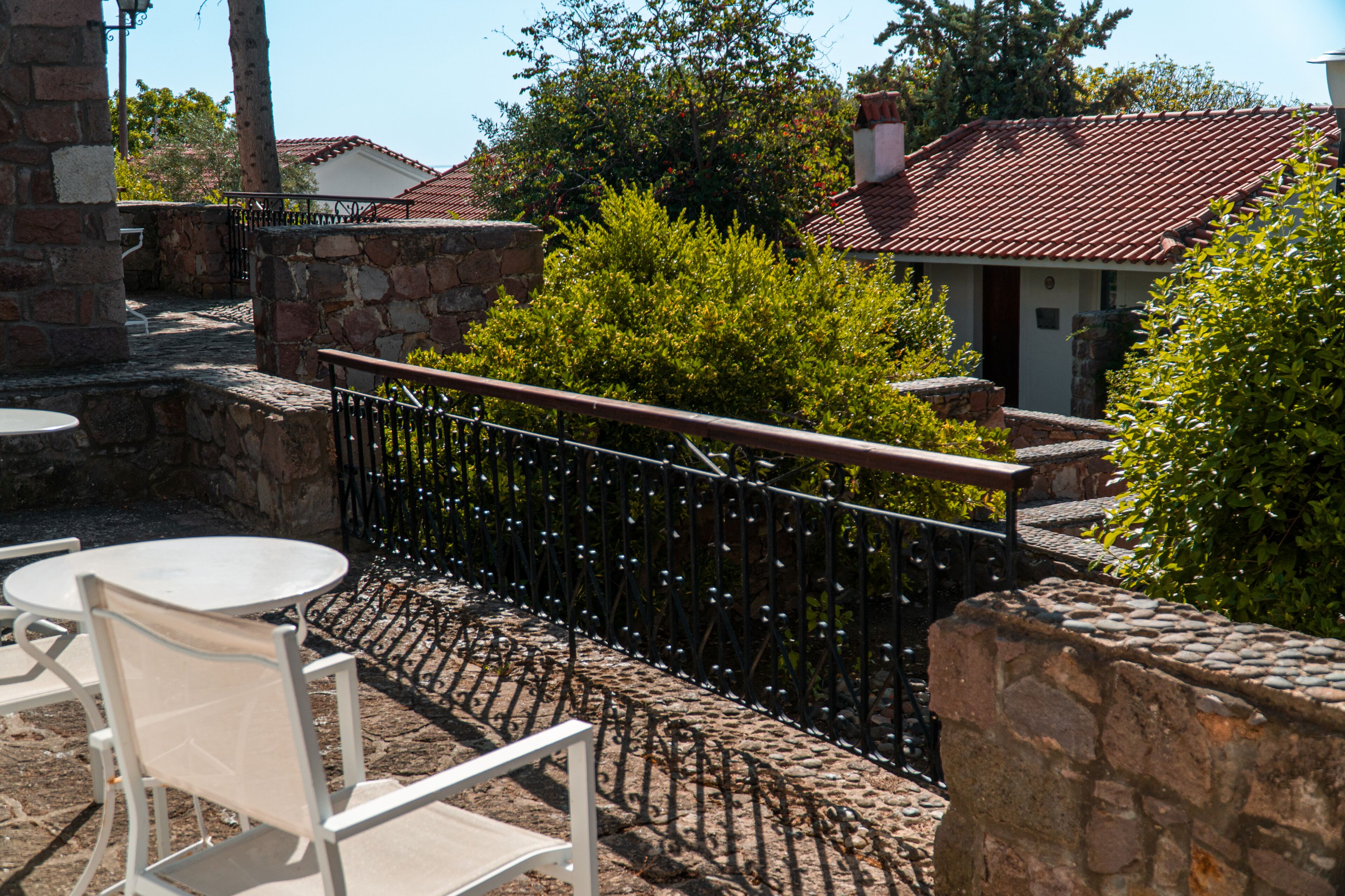 Bungalow estándar, vista al jardín | Terraza o patio